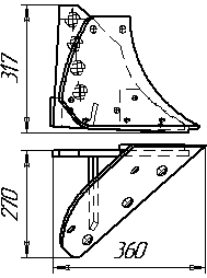 Башмак ПЛЕ 01100-02