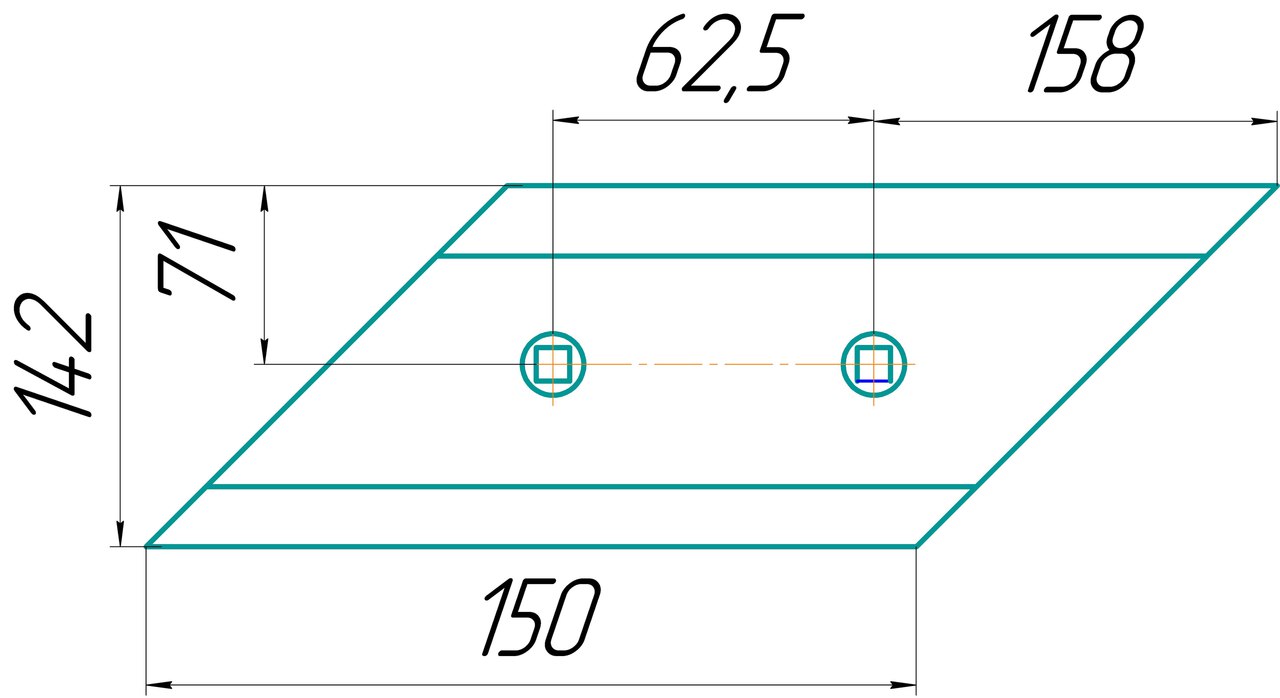 Нож АСМ 00.1013 левый (ПСКУ)
