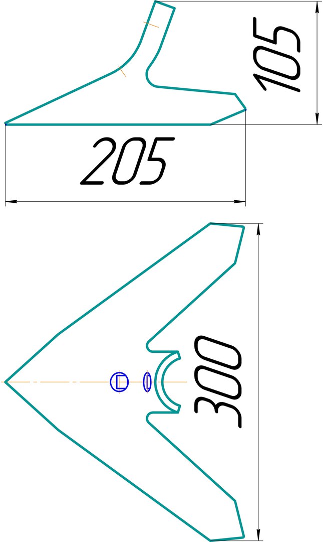 Лапа АСМ 00196-01 Лапа АСМ 00196-01