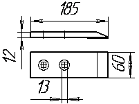 Долото КША 25050