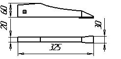 Долото ПЯШ 01.220-02