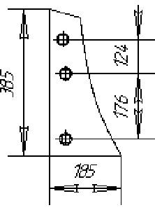 Грудь отвала ПНЛ 01401