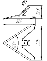 Лапа К 335-8