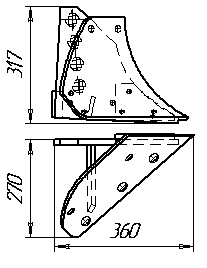 Башмак ПЛЕ 01100-02