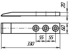 Долото КГЮ 11300